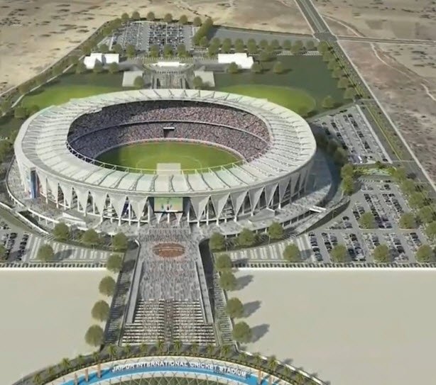 Anil Agarwal Stadium (Cricket), Jaipur, Rajasthan - Vushii.com